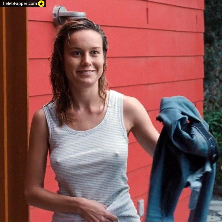 brie larson fap tits boobs breast nipples